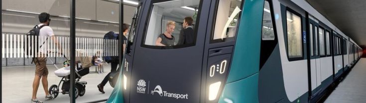 Artist impression of the Sydney Metro